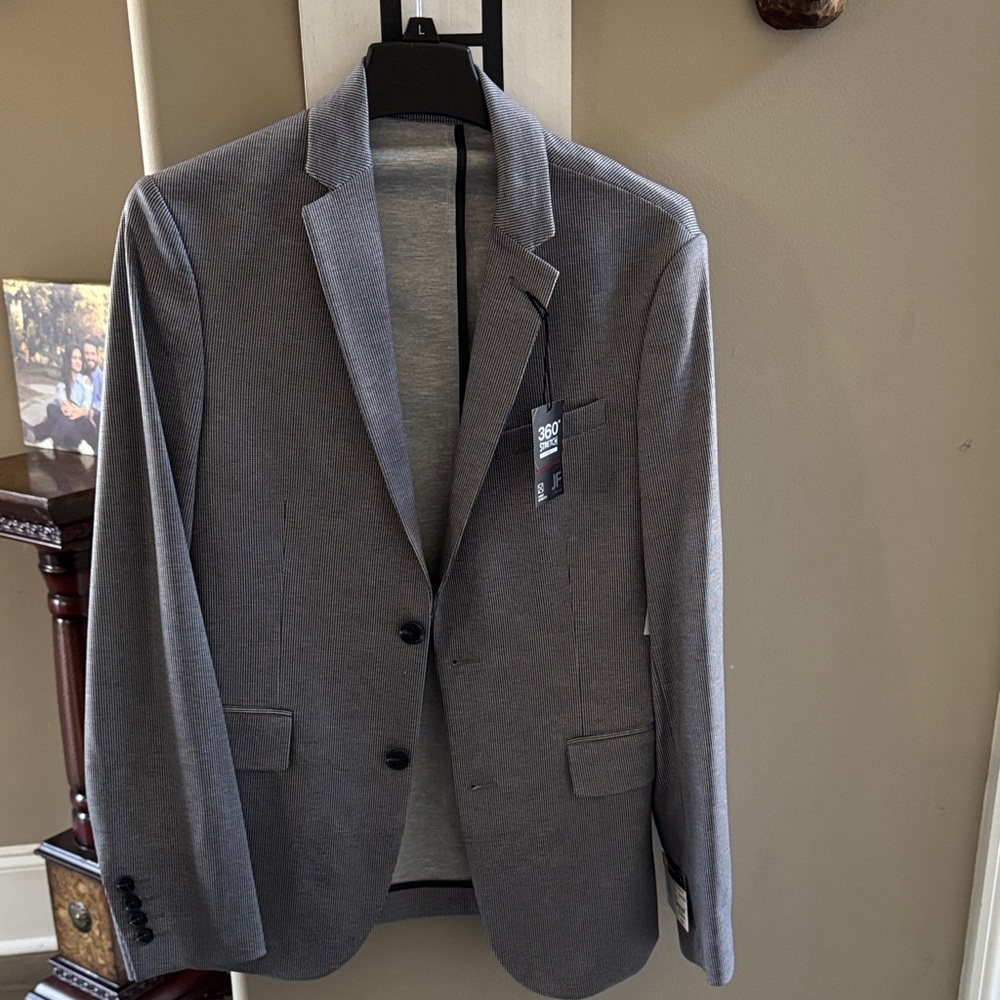 jf j.ferrar Charcoal Blazer